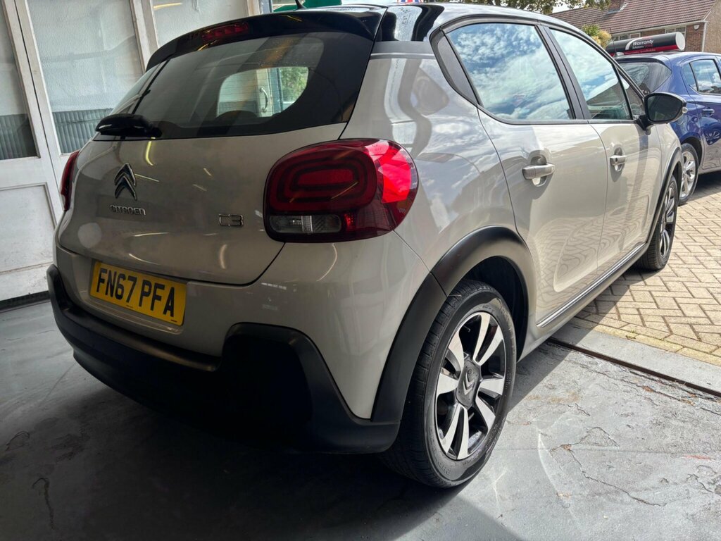Citroen C3 1.2 Puretech Feel Euro 6 FN67PFA Beige #4