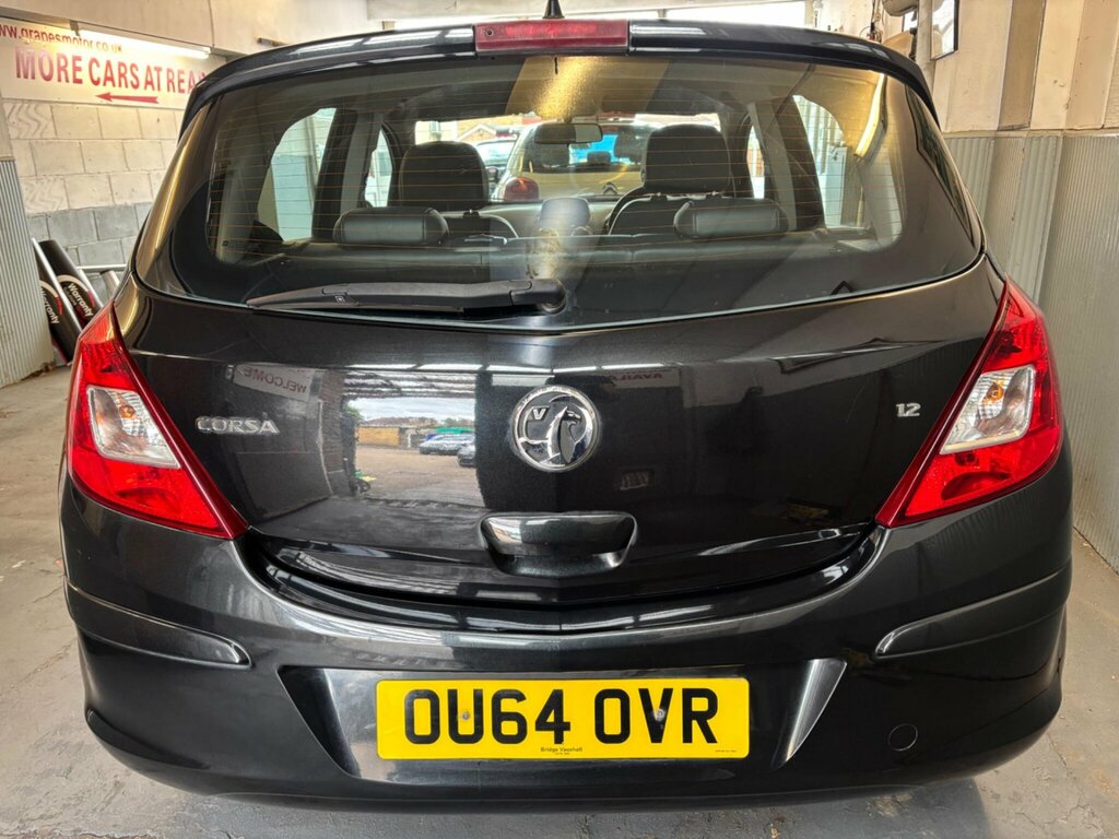 Vauxhall Corsa 1.2 16V Excite Euro 5 Ac OU64OVR Black #6