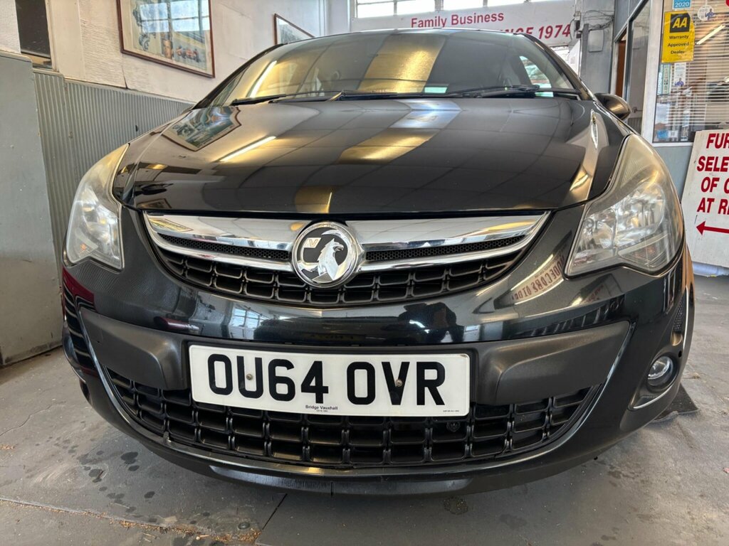 Vauxhall Corsa 1.2 16V Excite Euro 5 Ac OU64OVR Black #2