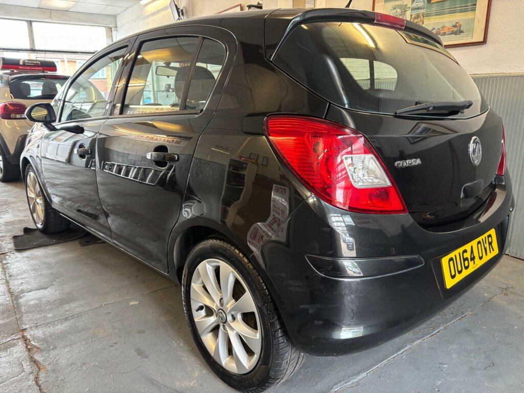 Vauxhall Corsa 1.2 16V Excite Euro 5 Ac OU64OVR Black #5
