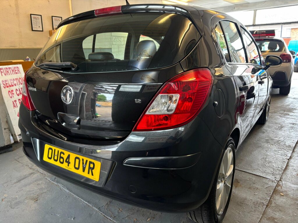 Vauxhall Corsa 1.2 16V Excite Euro 5 Ac OU64OVR Black #4