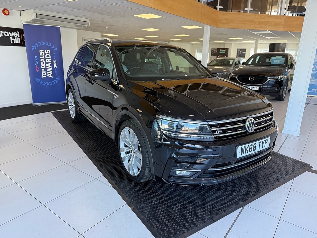 Volkswagen Tiguan Tdi R-line Suv 2.0 U2363 Ulez Black