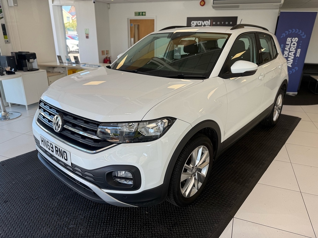 Volkswagen T-Cross 1.0 Tsi Se Suv Euro 6 S S 95 White #3