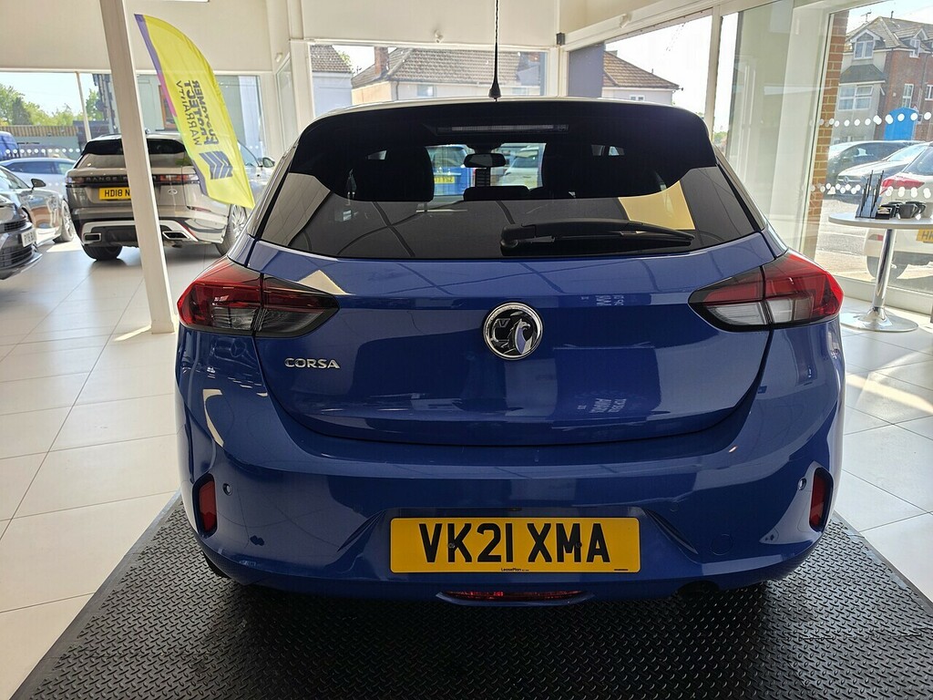Vauxhall Corsa 1.2 Turbo Elite Hatchback Euro 6 VK21XMA Blue #5