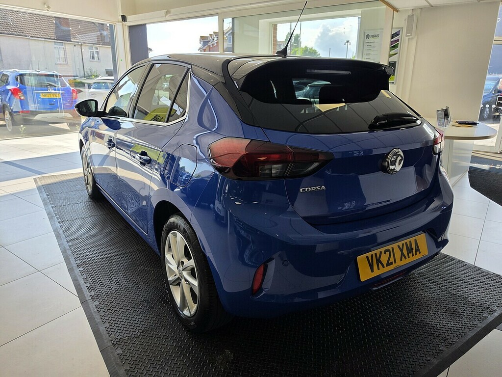 Vauxhall Corsa 1.2 Turbo Elite Hatchback Euro 6 VK21XMA Blue #4