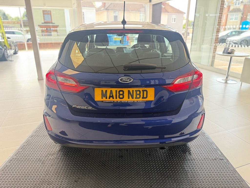 Ford Fiesta 1.1 Ti-vct Zetec Hatchback Euro MA18NBD Blue #6