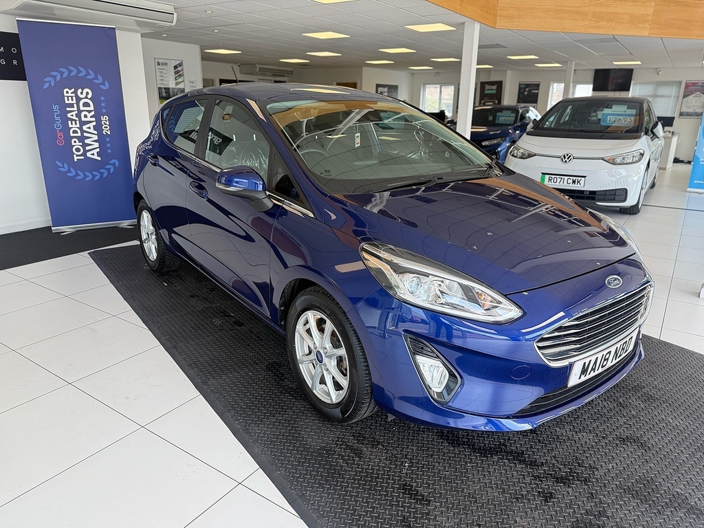 Ford Fiesta 1.1 Ti-vct Zetec Hatchback Euro Blue