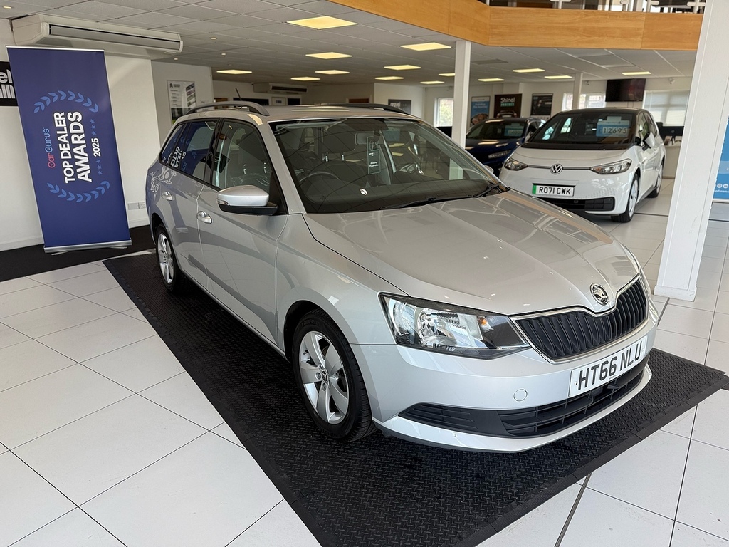 Skoda Fabia 1.2 Tsi Se Estate Euro 6 S S Silver