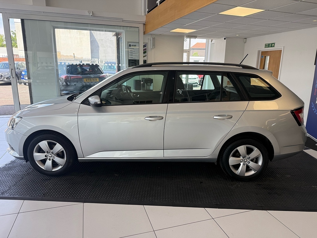 Skoda Fabia 1.2 Tsi Se Estate Euro 6 S S HT66NLU Silver #4