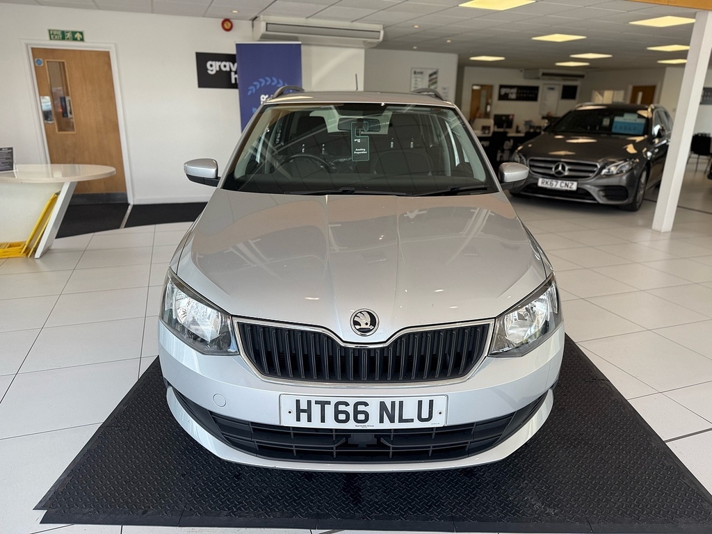 Skoda Fabia 1.2 Tsi Se Estate Euro 6 S S HT66NLU Silver #2