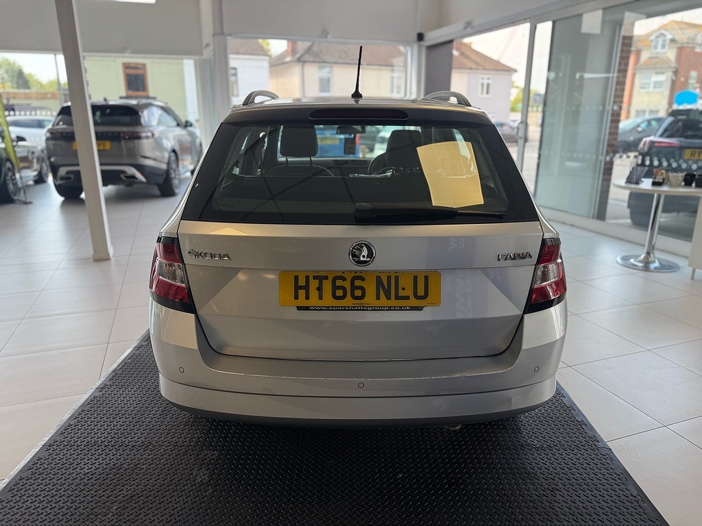 Skoda Fabia 1.2 Tsi Se Estate Euro 6 S S HT66NLU Silver #6