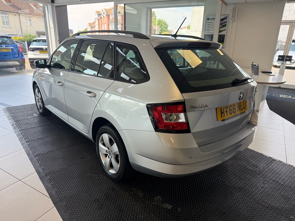 Skoda Fabia 1.2 Tsi Se Estate Euro 6 S S HT66NLU Silver #5