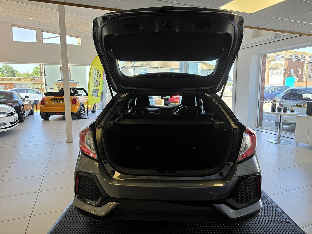 Honda Civic 1.0 Vtec Turbo Se Hatchback Cvt Euro 6 FY18XEE Grey #6