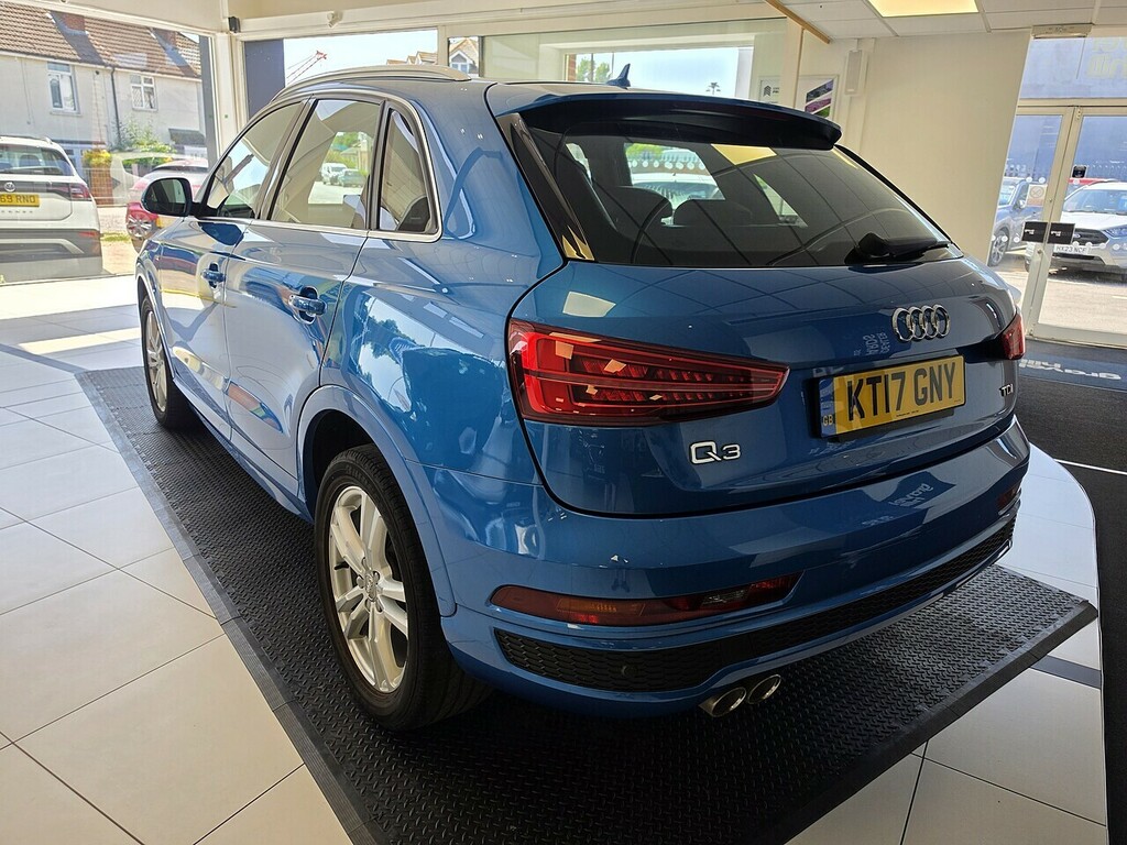Audi Q3 2.0 Tdi S Line Edition Suv Euro KT17GNY Blue #5