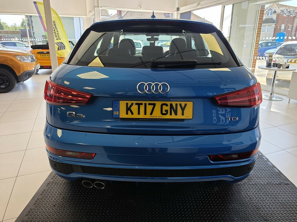 Audi Q3 2.0 Tdi S Line Edition Suv Euro KT17GNY Blue #6