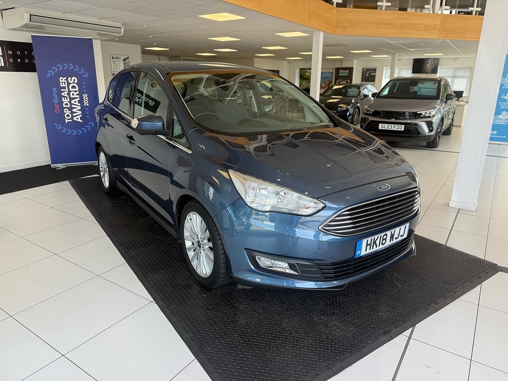 Ford C-Max 1.0T Ecoboost Gpf Titanium Mpv E Blue
