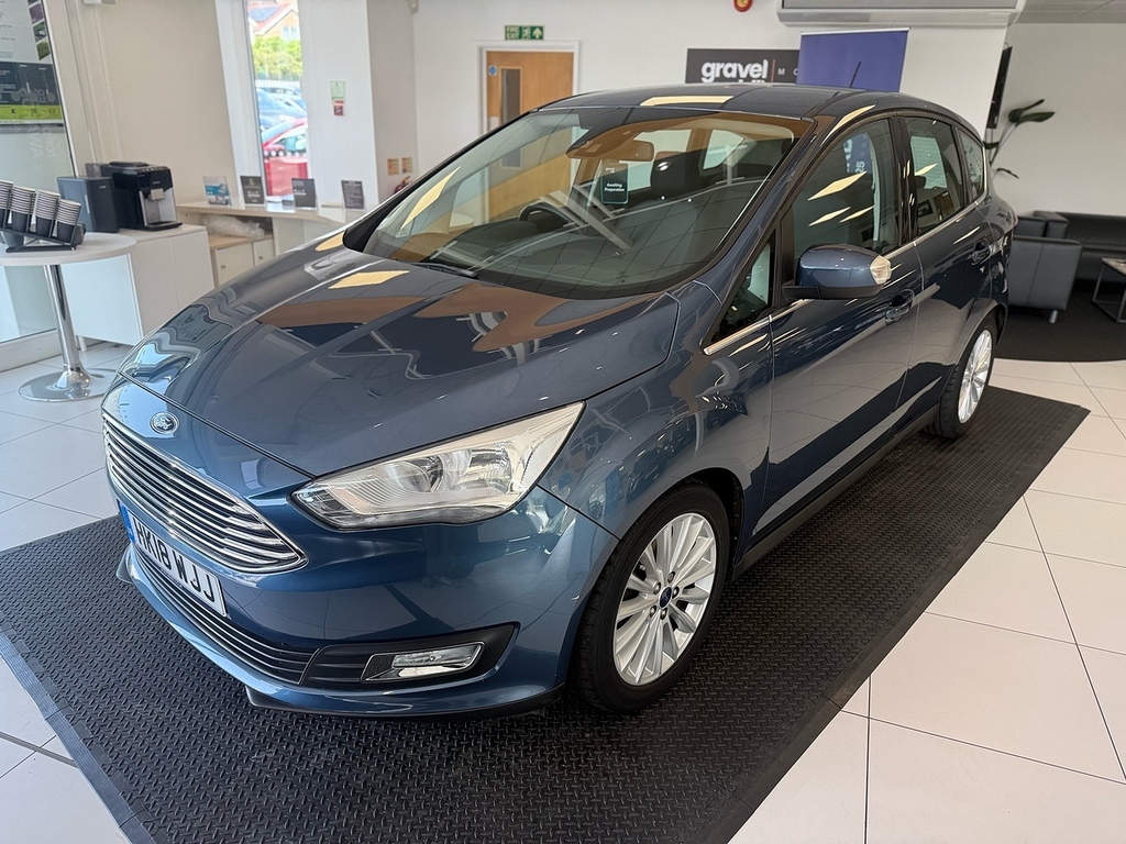 Ford C-Max 1.0T Ecoboost Gpf Titanium Mpv E Blue #3