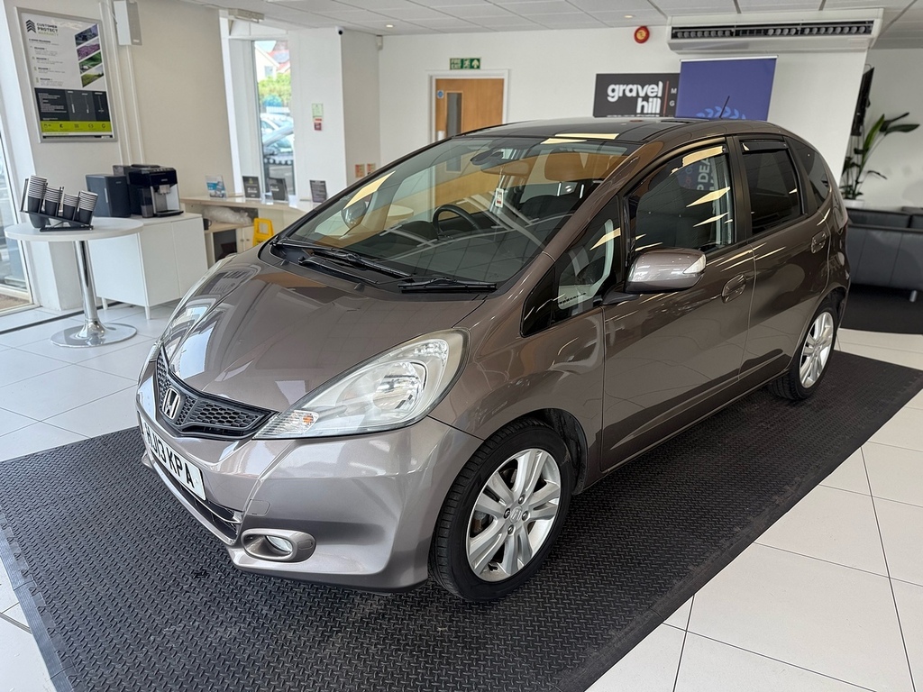 Honda Jazz 1.4 I-vtec Ex Hatchback Cvt Euro 5 99 Brown #2