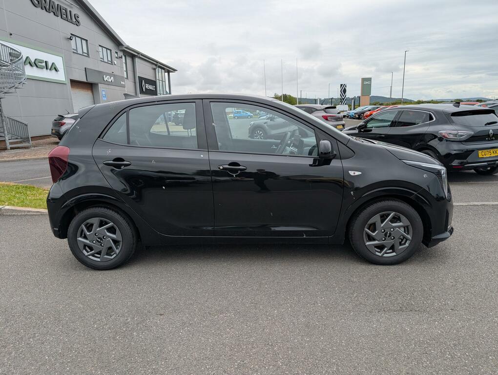 Kia Picanto 1.0 2 Hatchback Euro 6 Ss 62 CV75GZT Black #2