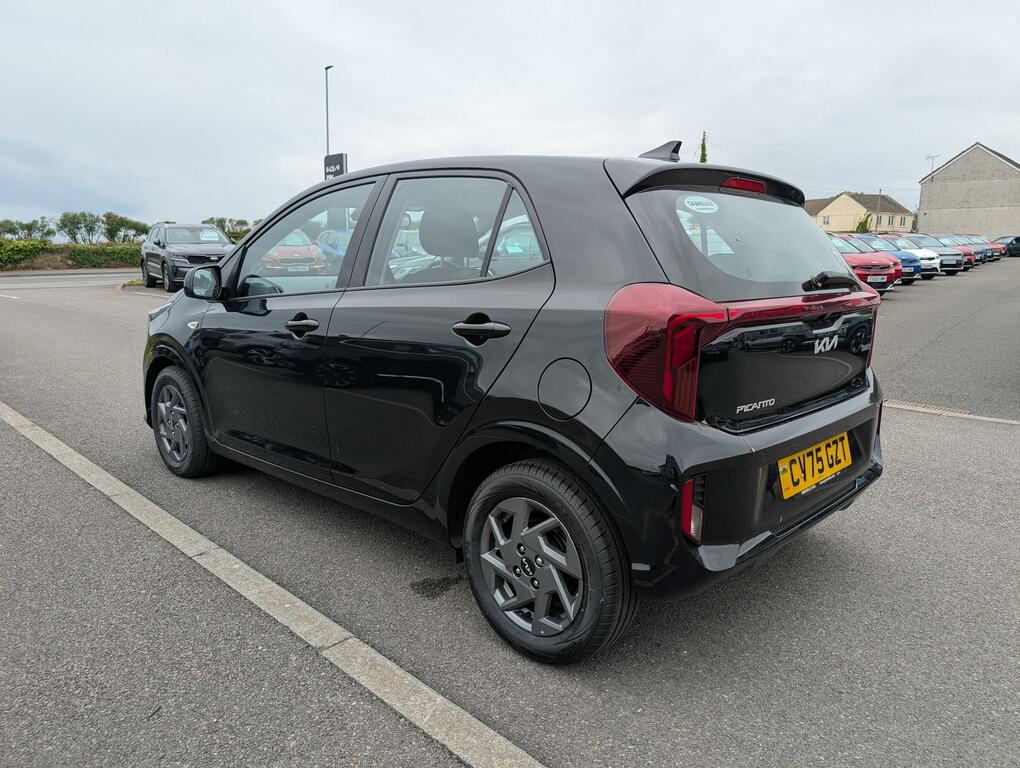 Kia Picanto 1.0 2 Hatchback Euro 6 Ss 62 CV75GZT Black #5