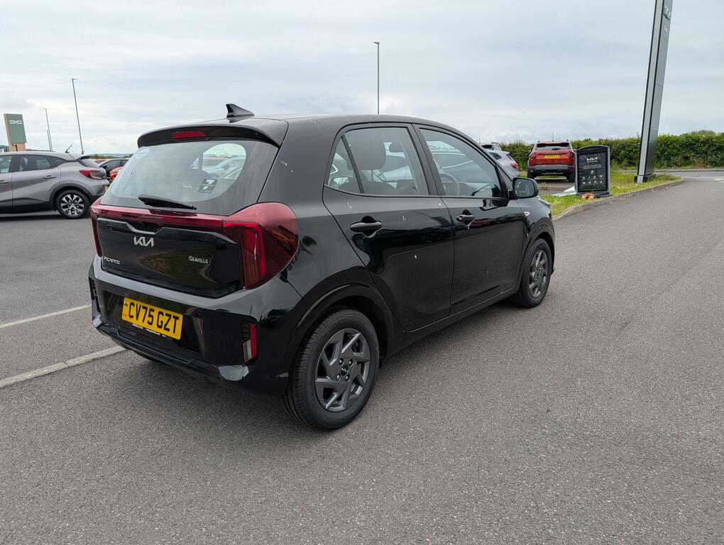 Kia Picanto 1.0 2 Hatchback Euro 6 Ss 62 CV75GZT Black #3