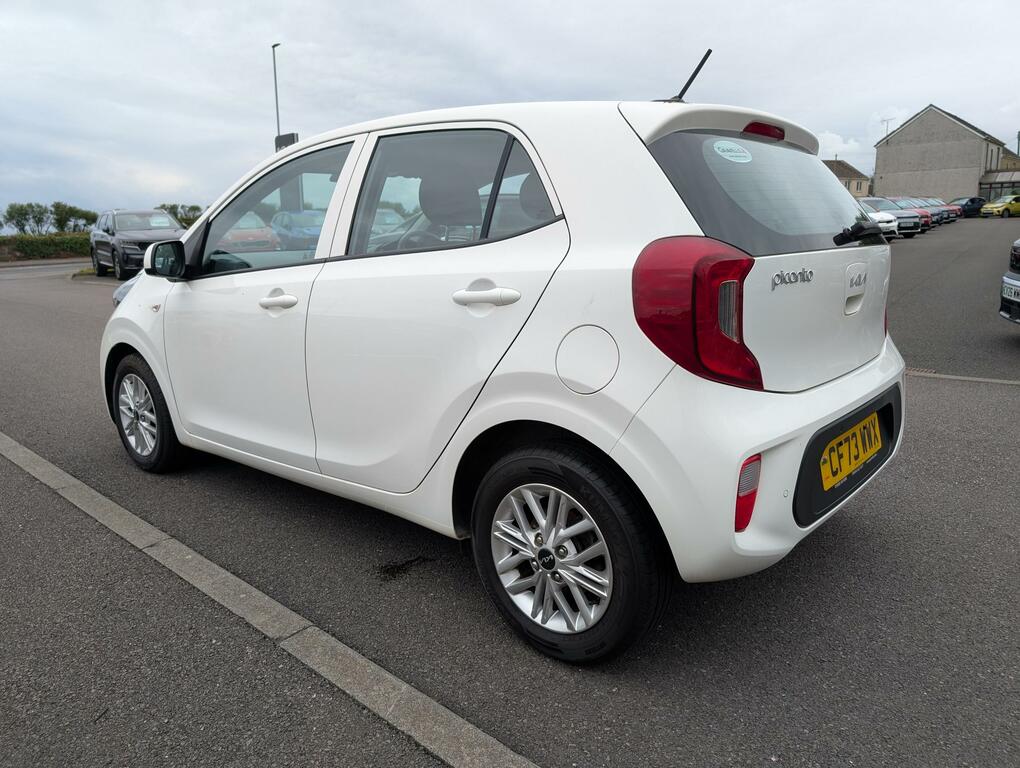 Kia Picanto 1.0 Dpi 2 Hatchback Euro 6 Ss CF73WWX White #5