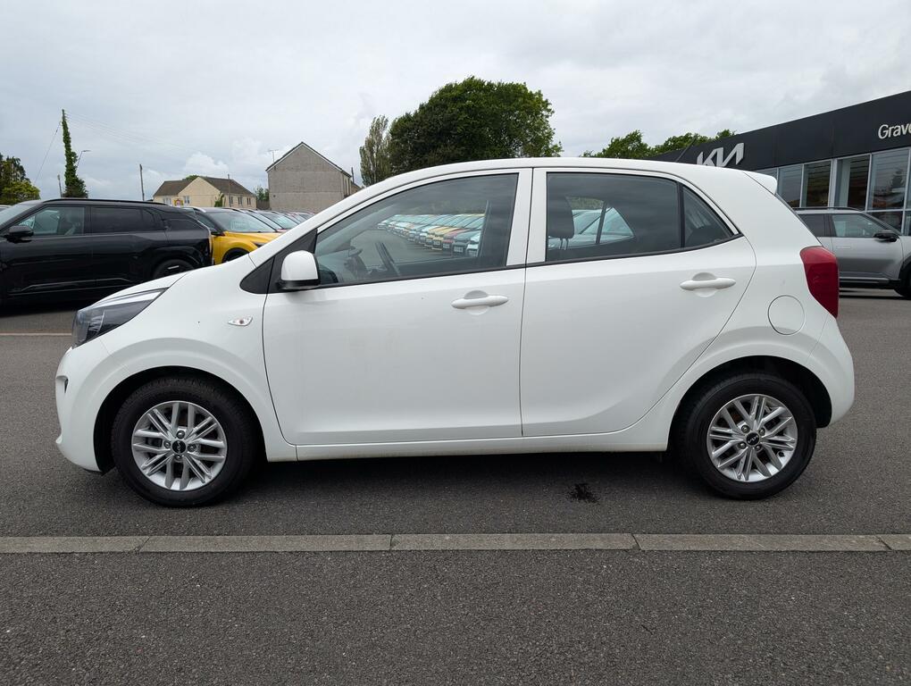 Kia Picanto 1.0 Dpi 2 Hatchback Euro 6 Ss CF73WWX White #6