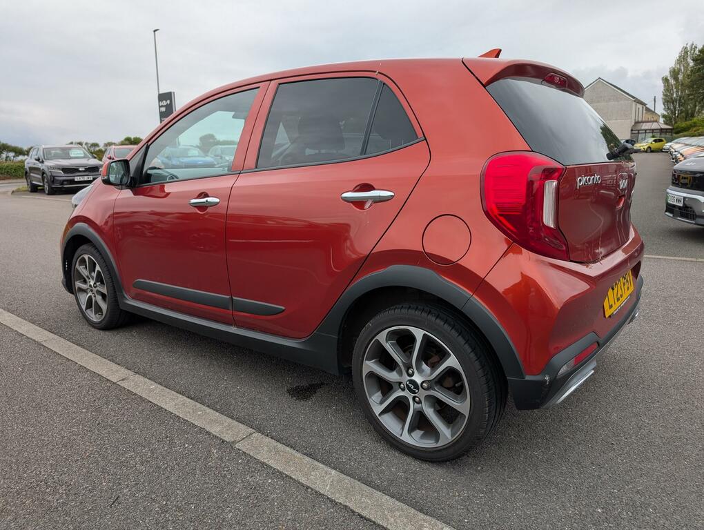 Kia Picanto 1.0 Dpi X-line S Hatchback Amt Euro 6 LT23PBV Orange #5