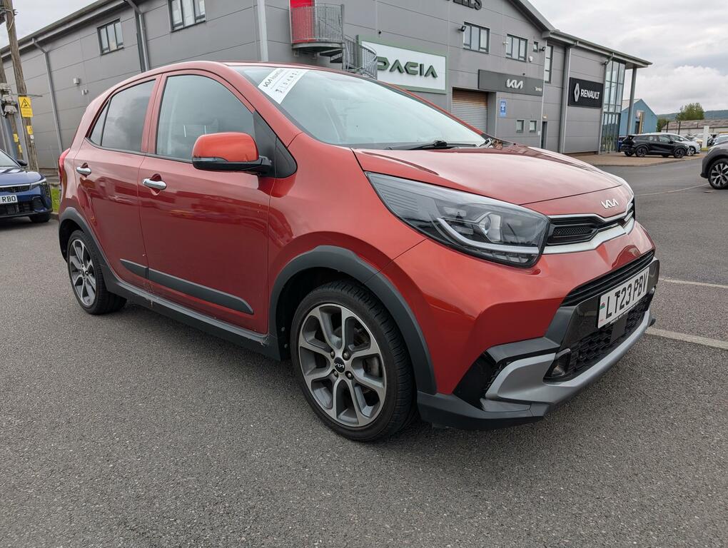 Kia Picanto 1.0 Dpi X-line S Hatchback Amt Euro 6 LT23PBV Orange