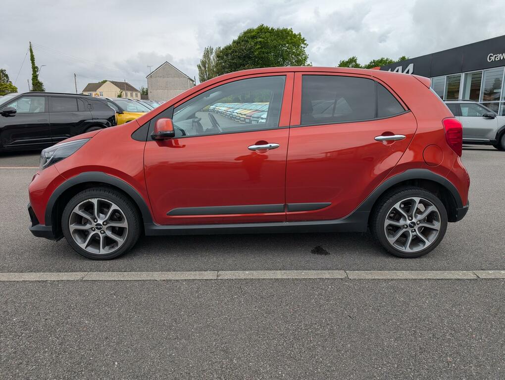 Kia Picanto 1.0 Dpi X-line S Hatchback Amt Euro 6 LT23PBV Orange #6