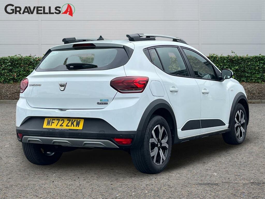 Dacia Sandero Stepway 1.0 Tce Prestige Hatchback Bi Fuel Euro WF72ZKW White #3