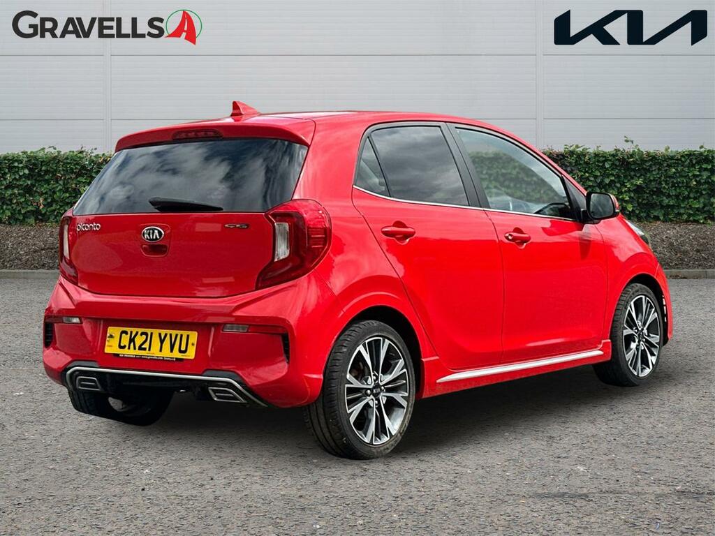 Kia Picanto 1.0 Dpi Gt-line Hatchback Amt Euro 6 S CK21YVU Red #3