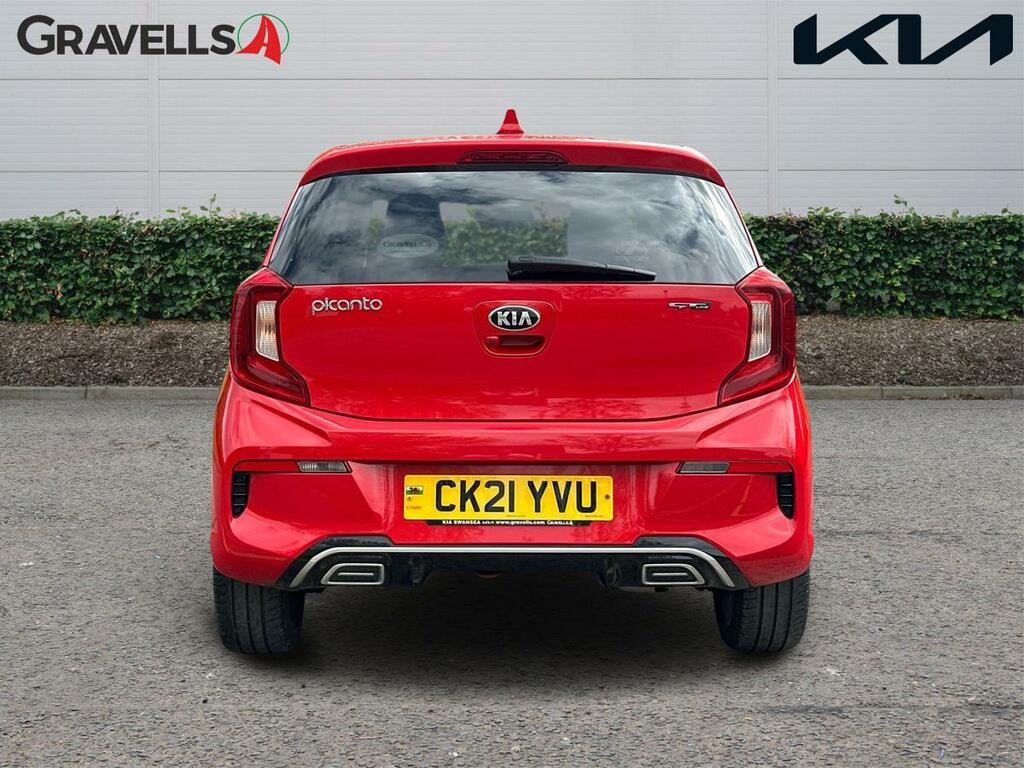 Kia Picanto 1.0 Dpi Gt-line Hatchback Amt Euro 6 S CK21YVU Red #4