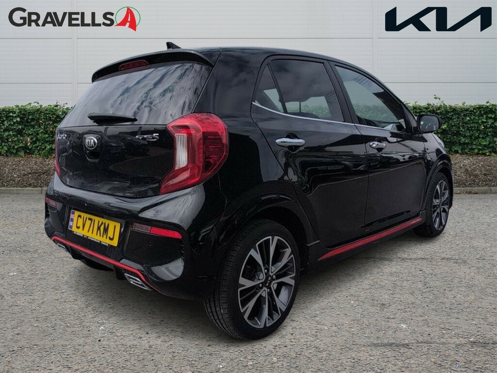 Kia Picanto 1.0 T-gdi Gt-line S Hatchback Eu CV71KMJ Black #3
