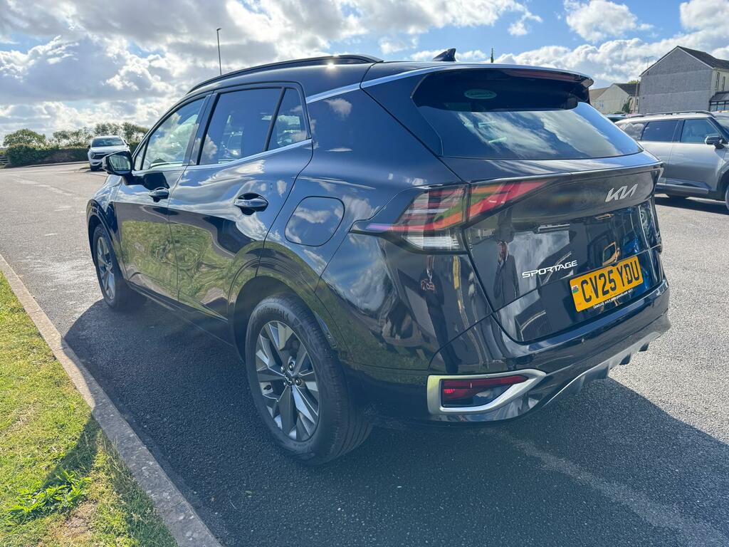 Kia Sportage 1.6 H T-gdi Gt-line S Suv Hybrid E CV25YDU Black #5