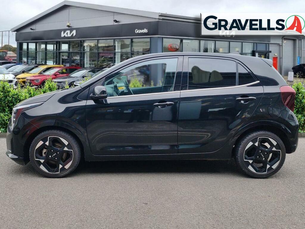 Kia Picanto 1.0 3 Hatchback Amt Euro 6 Ss 62 Bh Black #5