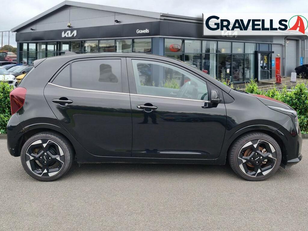 Kia Picanto 1.0 3 Hatchback Amt Euro 6 Ss 62 Bh Black #2