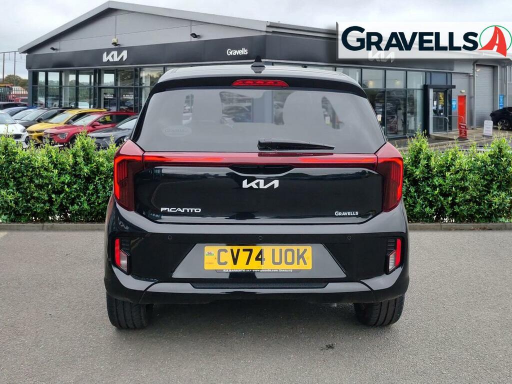Kia Picanto 1.0 3 Hatchback Amt Euro 6 Ss 62 Bh Black #4