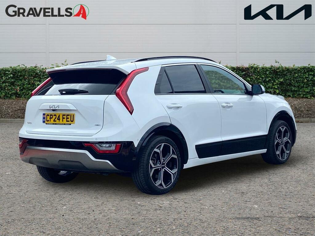 Kia Niro 1.6H Gdi 4 Suv Hybrid Dct Euro 6 Ss CP24FEU White #3