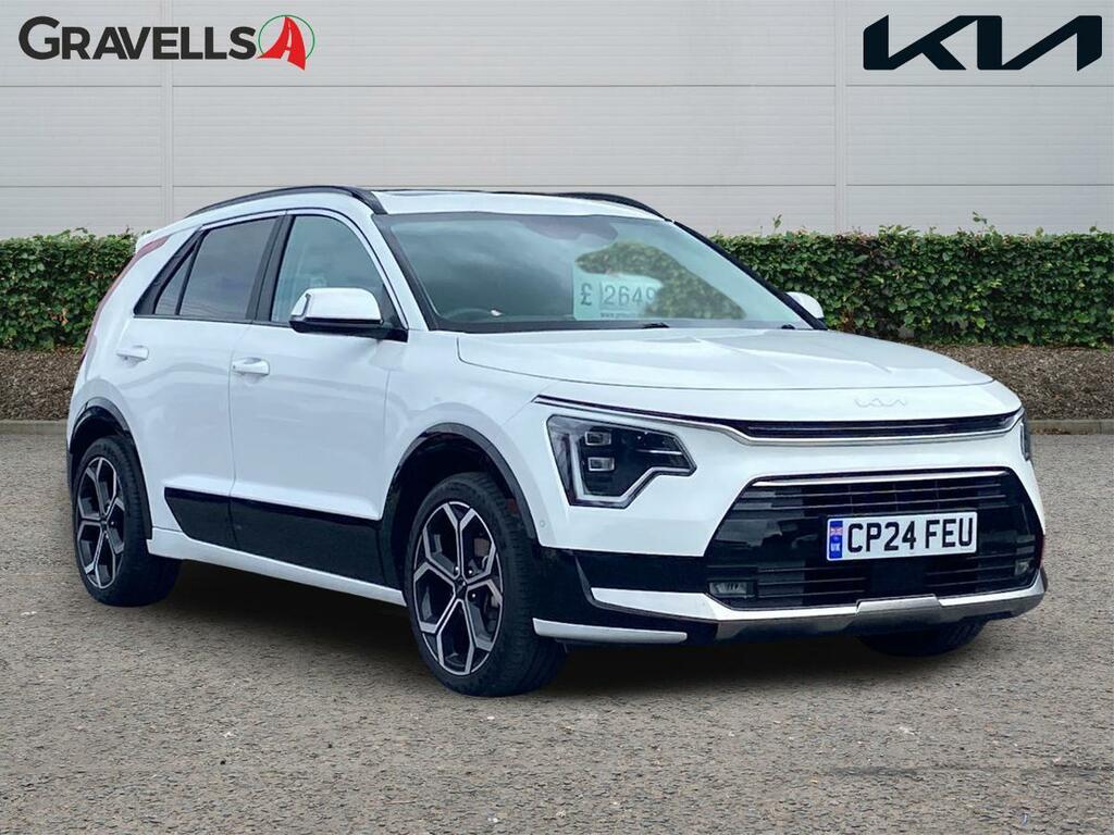 Kia Niro 1.6H Gdi 4 Suv Hybrid Dct Euro 6 Ss White