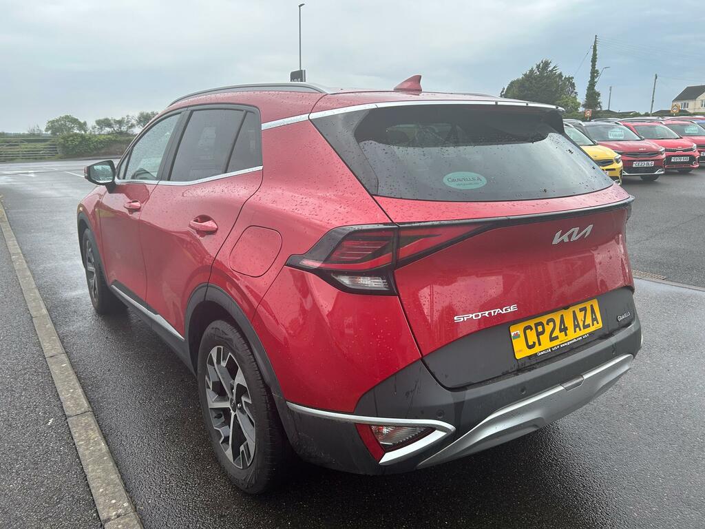 Kia Sportage 1.6 T-gdi Mhev 3 Suv Hybrid Euro CP24AZA Red #5
