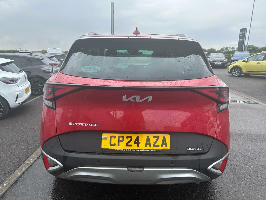 Kia Sportage 1.6 T-gdi Mhev 3 Suv Hybrid Euro CP24AZA Red #4