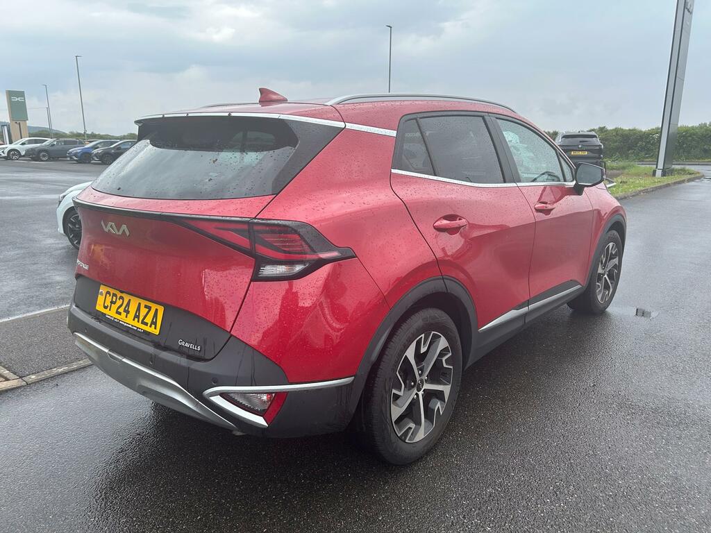 Kia Sportage 1.6 T-gdi Mhev 3 Suv Hybrid Euro CP24AZA Red #3