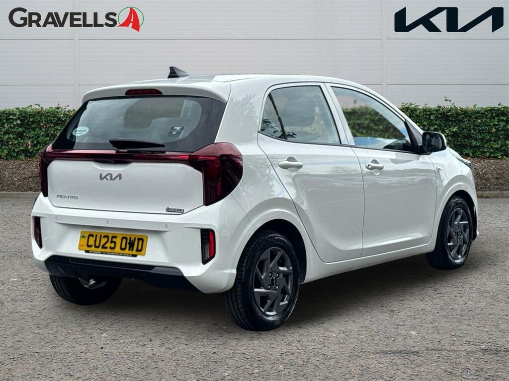 Kia Picanto 1.0 2 Hatchback Euro 6 Ss 62 CU25OWD White #3