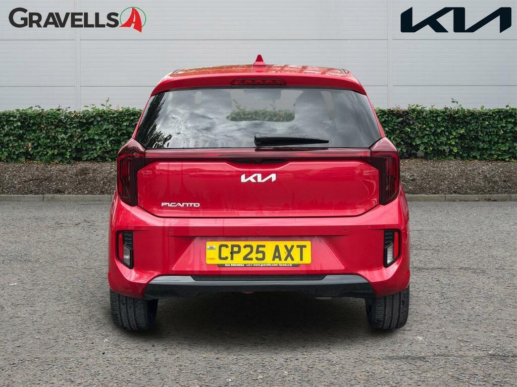 Kia Picanto 1.0 3 Hatchback Amt Euro 6 Ss 62 Bh CP25AXT Red #4