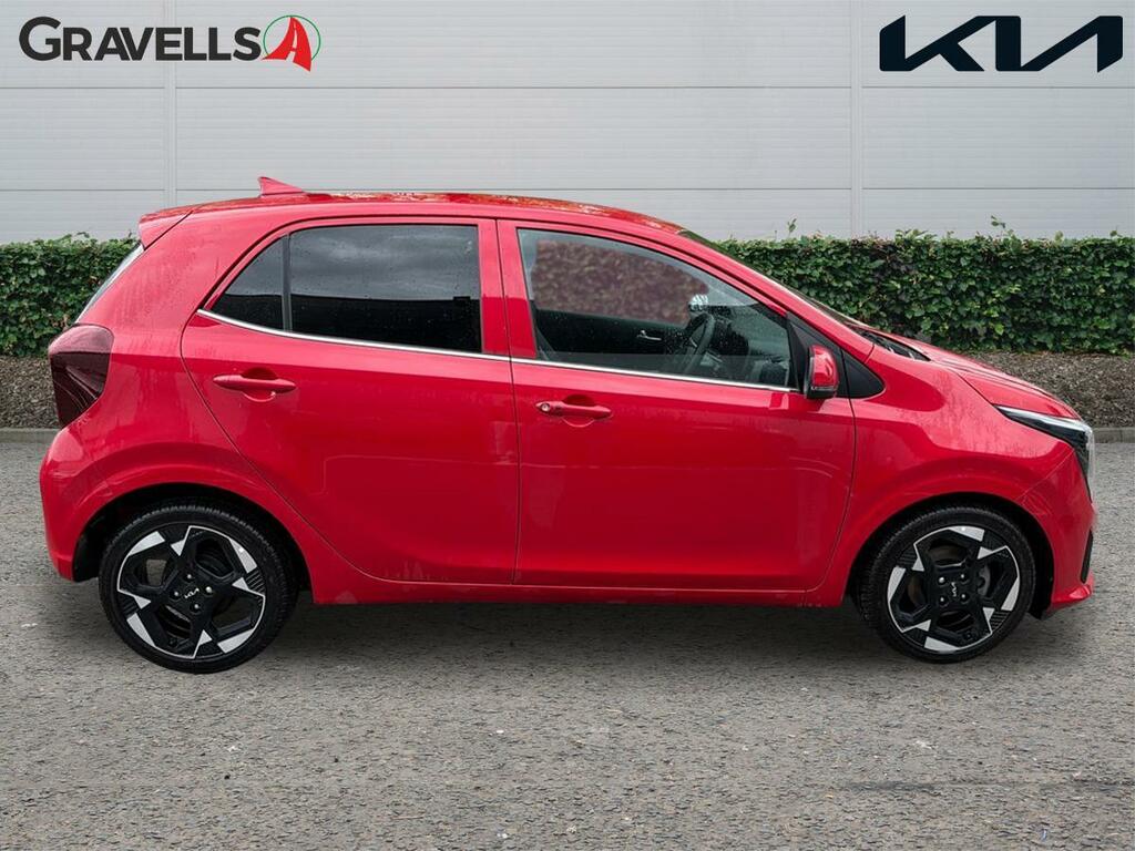 Kia Picanto 1.0 3 Hatchback Amt Euro 6 Ss 62 Bh CP25AXT Red #2