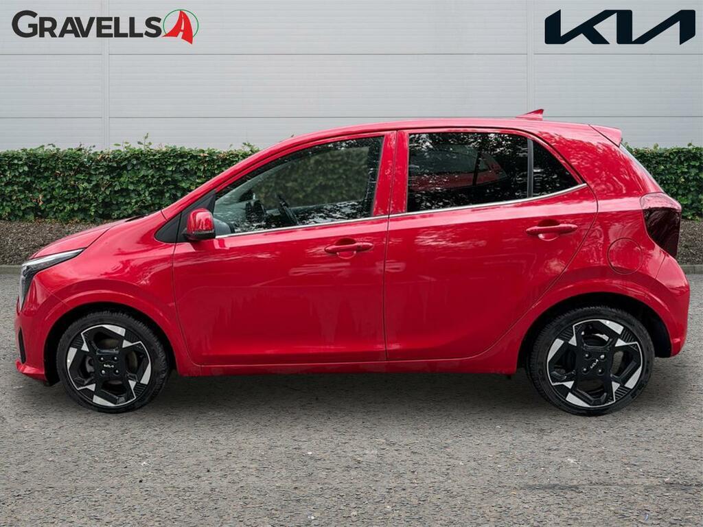 Kia Picanto 1.0 3 Hatchback Amt Euro 6 Ss 62 Bh CP25AXT Red #5
