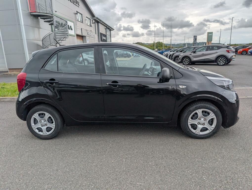 Kia Picanto 1.0 Dpi 1 Hatchback Euro 6 Ss CK24HLM Black #2