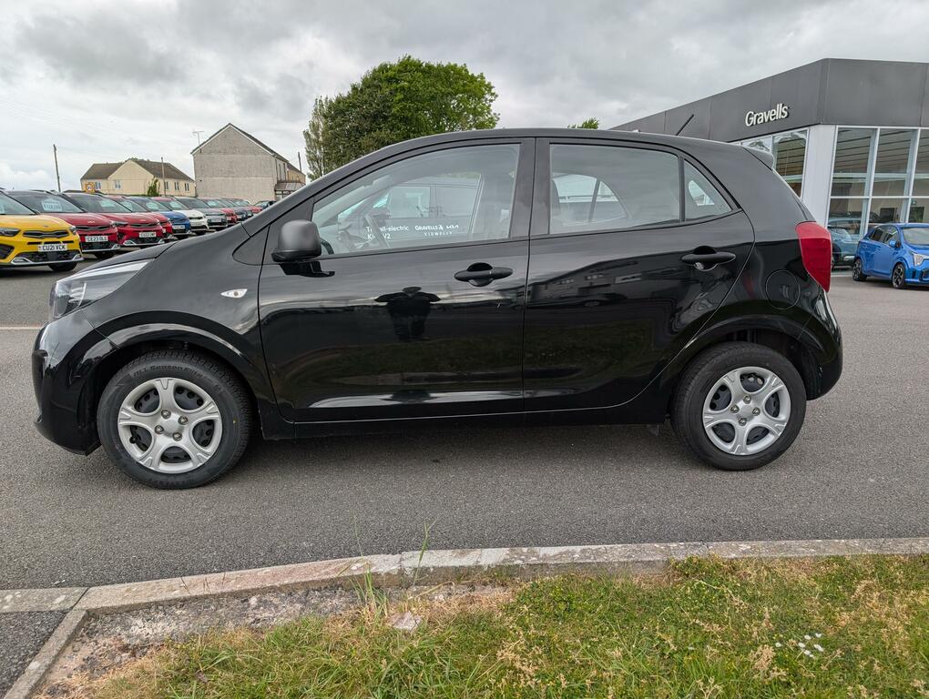 Kia Picanto 1.0 Dpi 1 Hatchback Euro 6 Ss CK24HLM Black #6