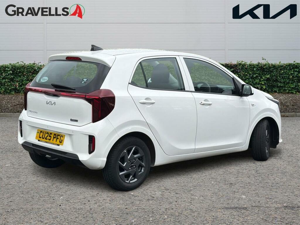 Kia Picanto 1.0 2 Hatchback Euro 6 Ss 62 CU25PFG White #3